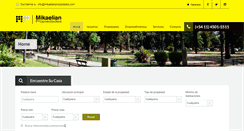 Desktop Screenshot of mikaelianpropiedades.com